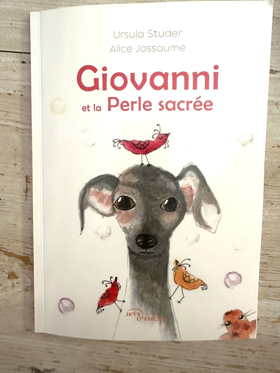 livre jeunesse « Giovanni et la perle sacrée » 4-9 ans