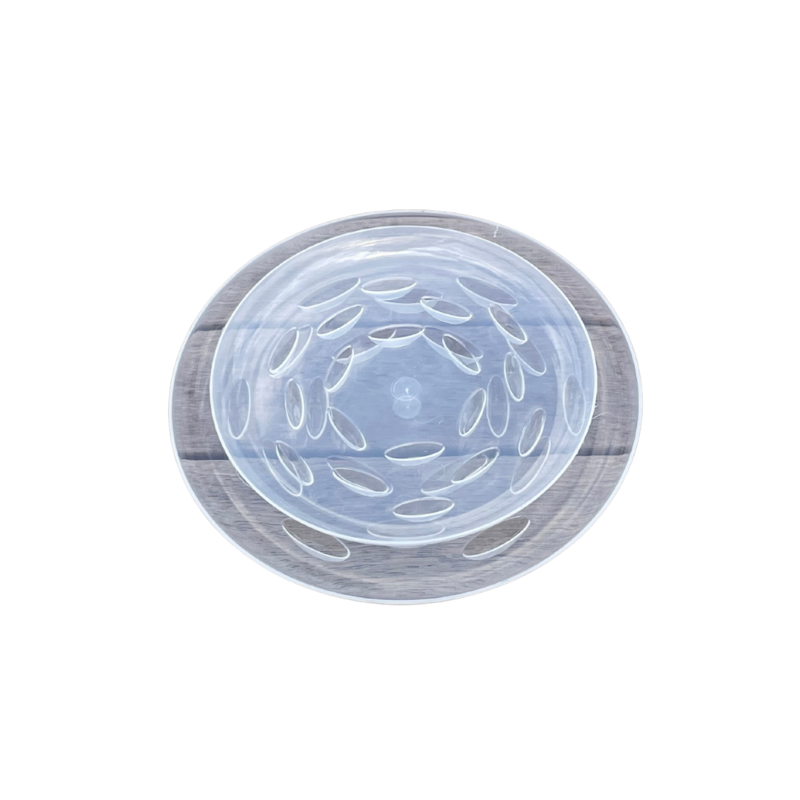 ROUND  PLASTIC SAUCER