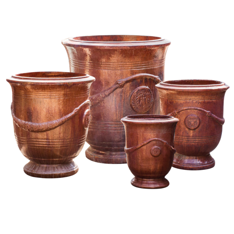 FRENCH PLANTER GLAZED