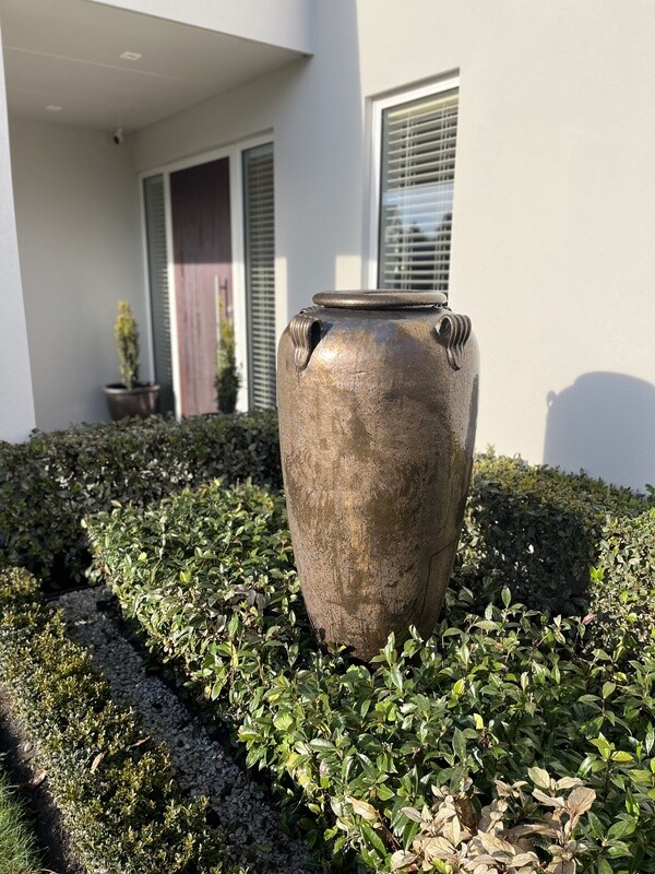 Temple Jar Glazed Xlarge with Lugs