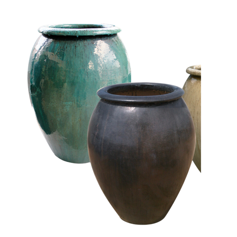 WATER JAR GLAZED
