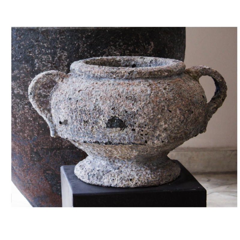 ROSEWATER URN VERDEGRIS