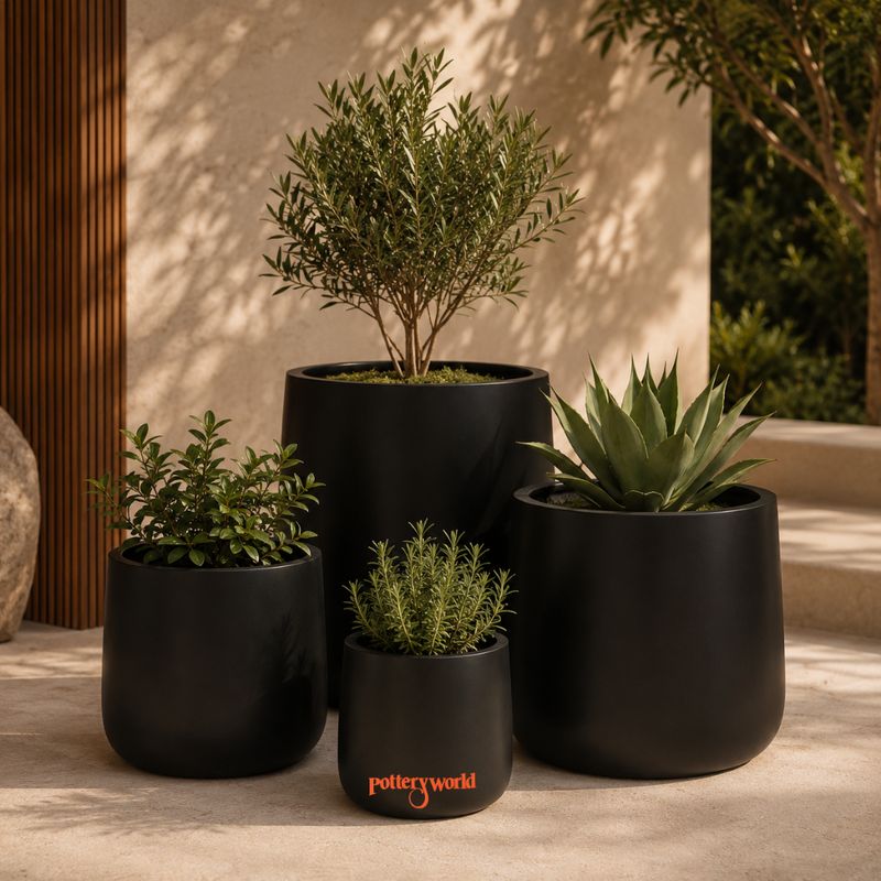 CYLINDER PLANTER BIANCALITE