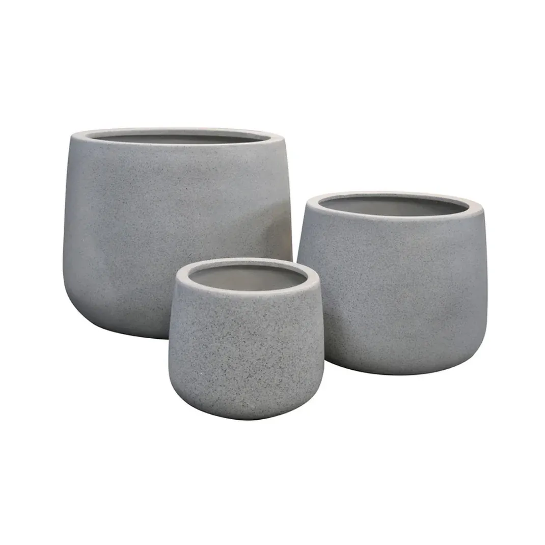 AUCKLAND PLANTER, Colour: Grey, Size: Small