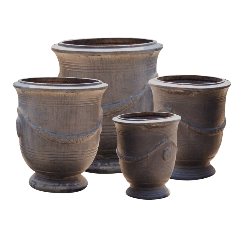 FRENCH PLANTER GLAZED