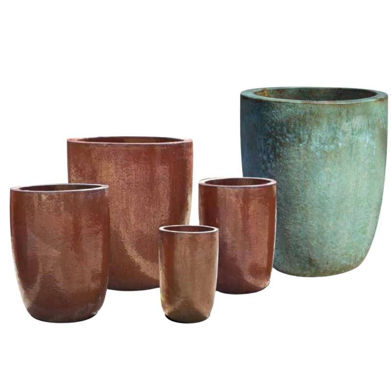 Tall U Planter Glazed