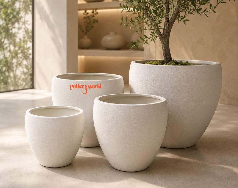 Patio Planter Biancalite