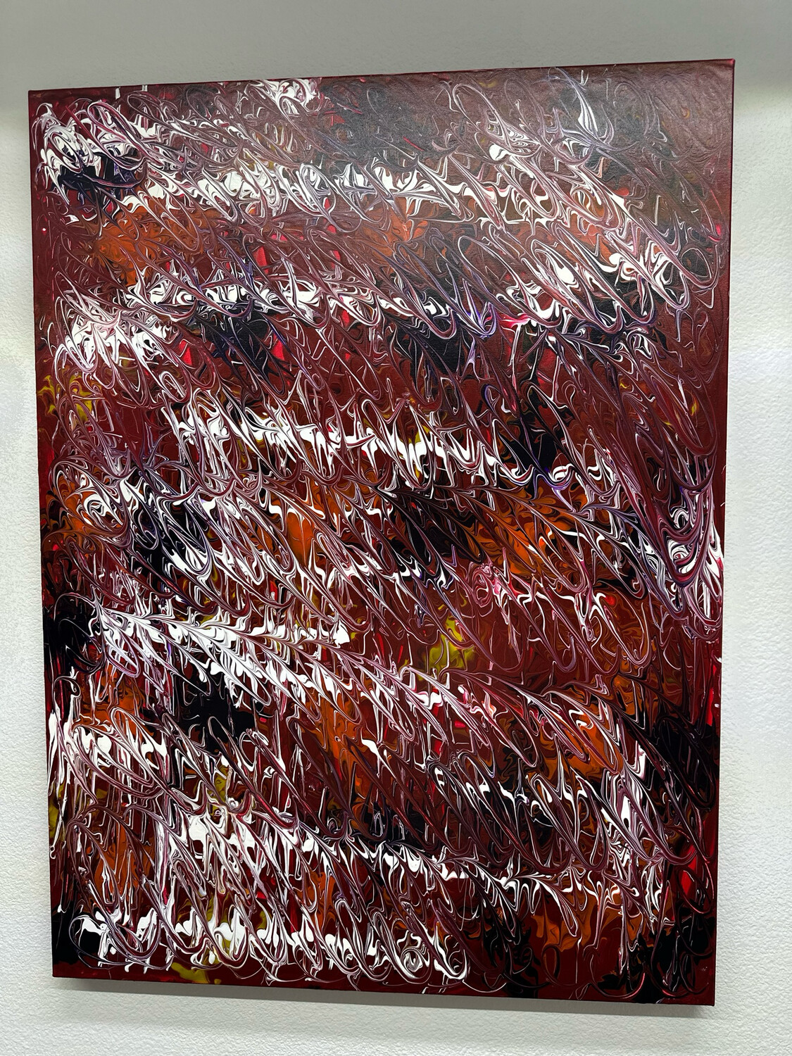 The Burgundy painting