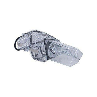 Venandi Luftfilterkasten Ansauggeräuchdämpfer für Simson SR4-2, SR4-4 Tuning Transparent
