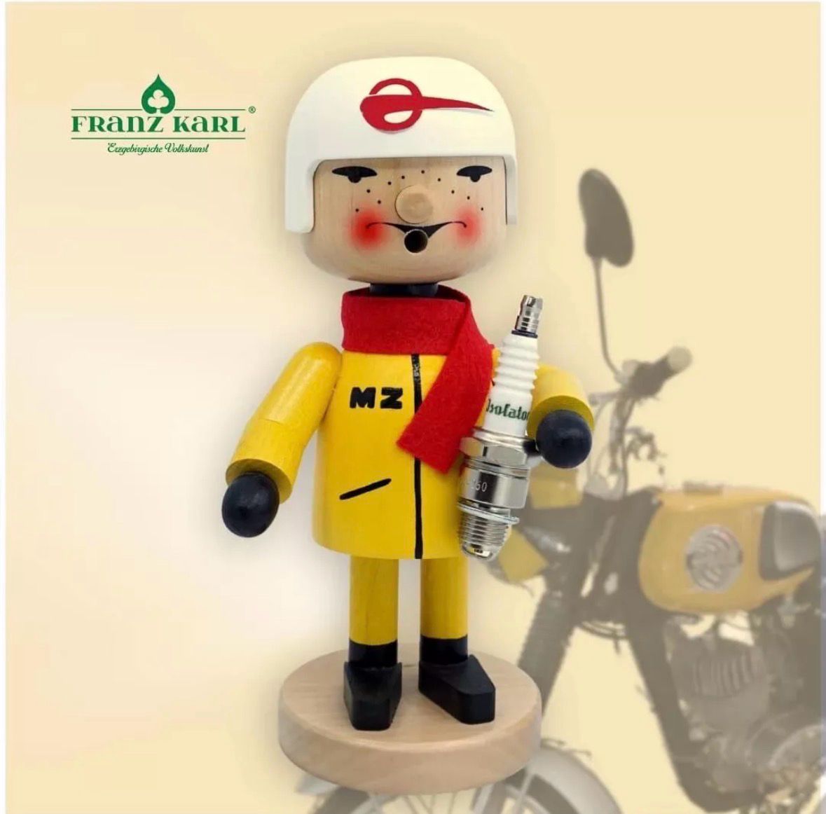 MZ Räuchermann 3. Generation limitiert 999 Stück &#39;MZ Männl 2024&#39;