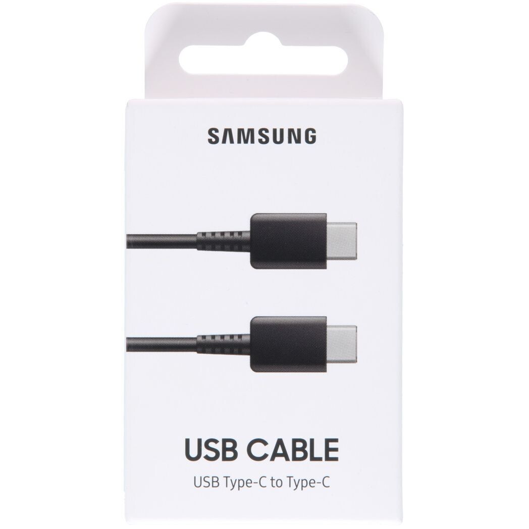 Samsung Câble USB-C vers USB-C - 3A - 1 mètre - Noir