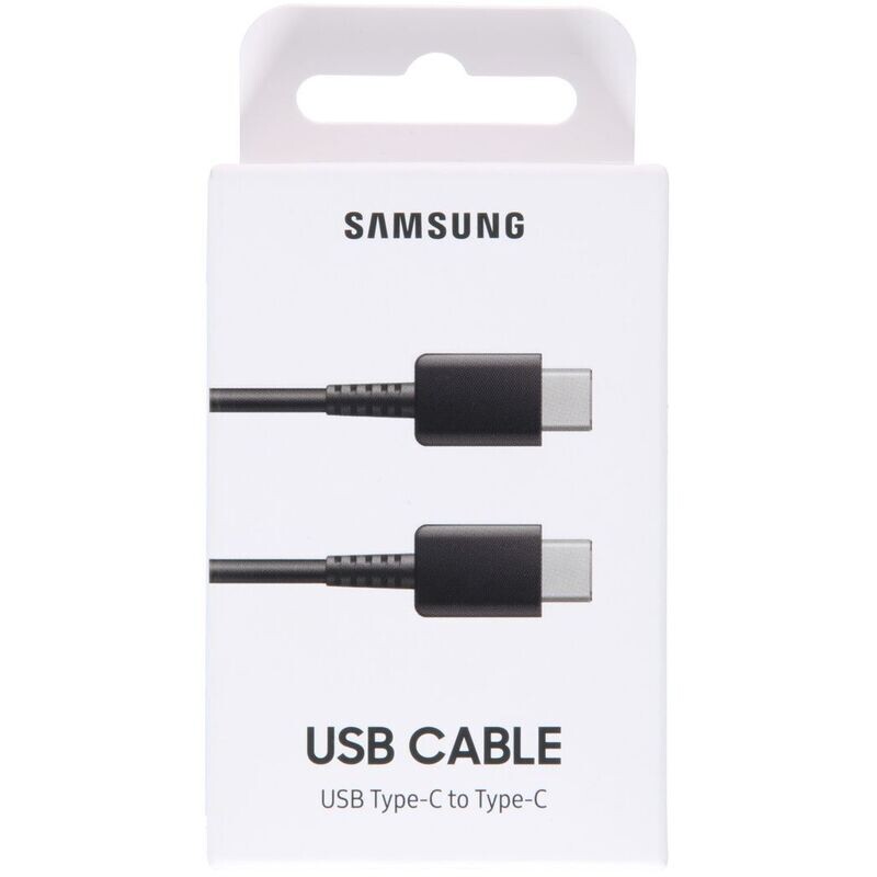 Samsung Câble USB-C vers USB-C - 3A - 1 mètre - Noir