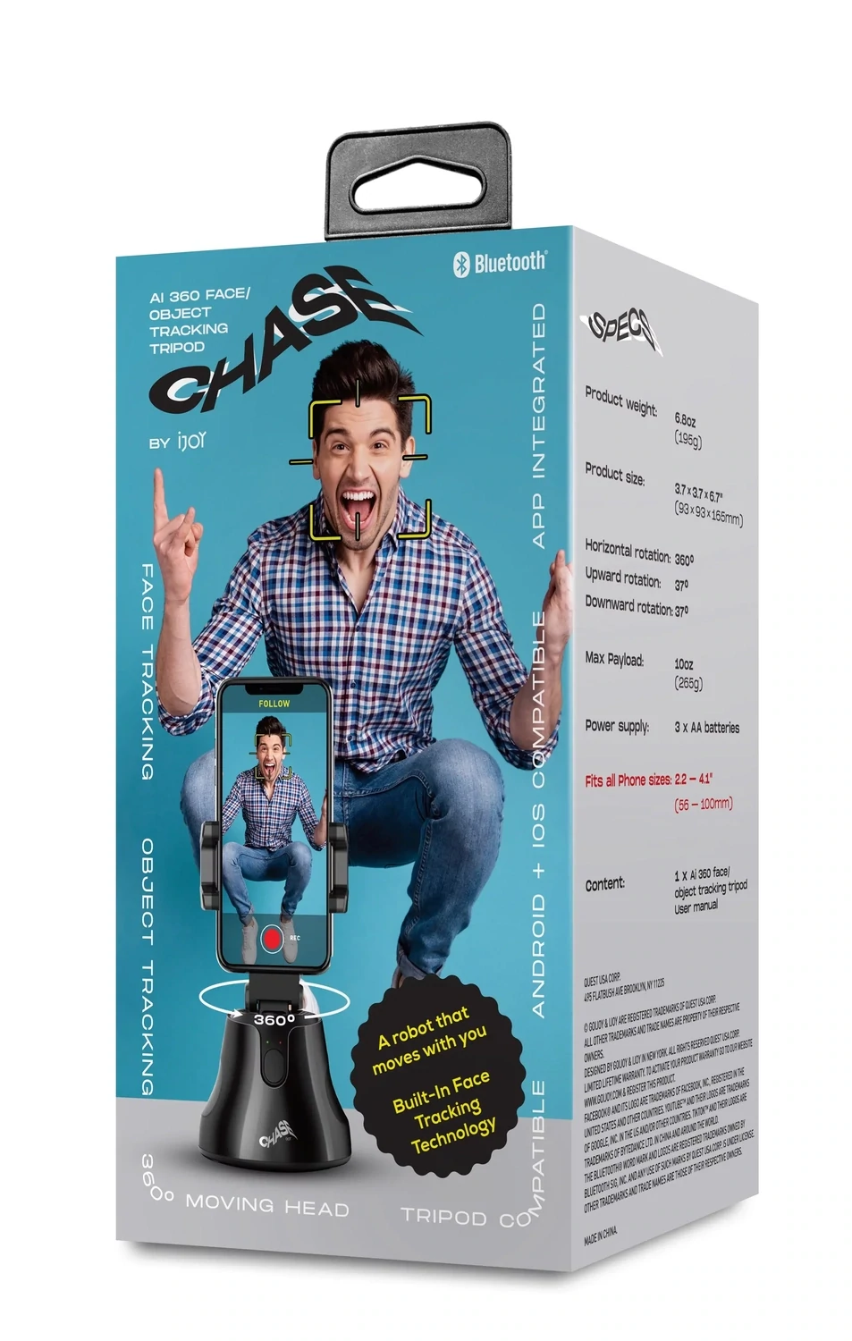 CHASE FACE TRAKING 360