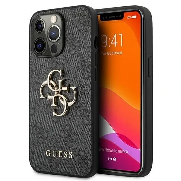 COQUE GUESS SILICONE NOIR IPHONE 14 PRO MAX LICENCE OFFICIEL