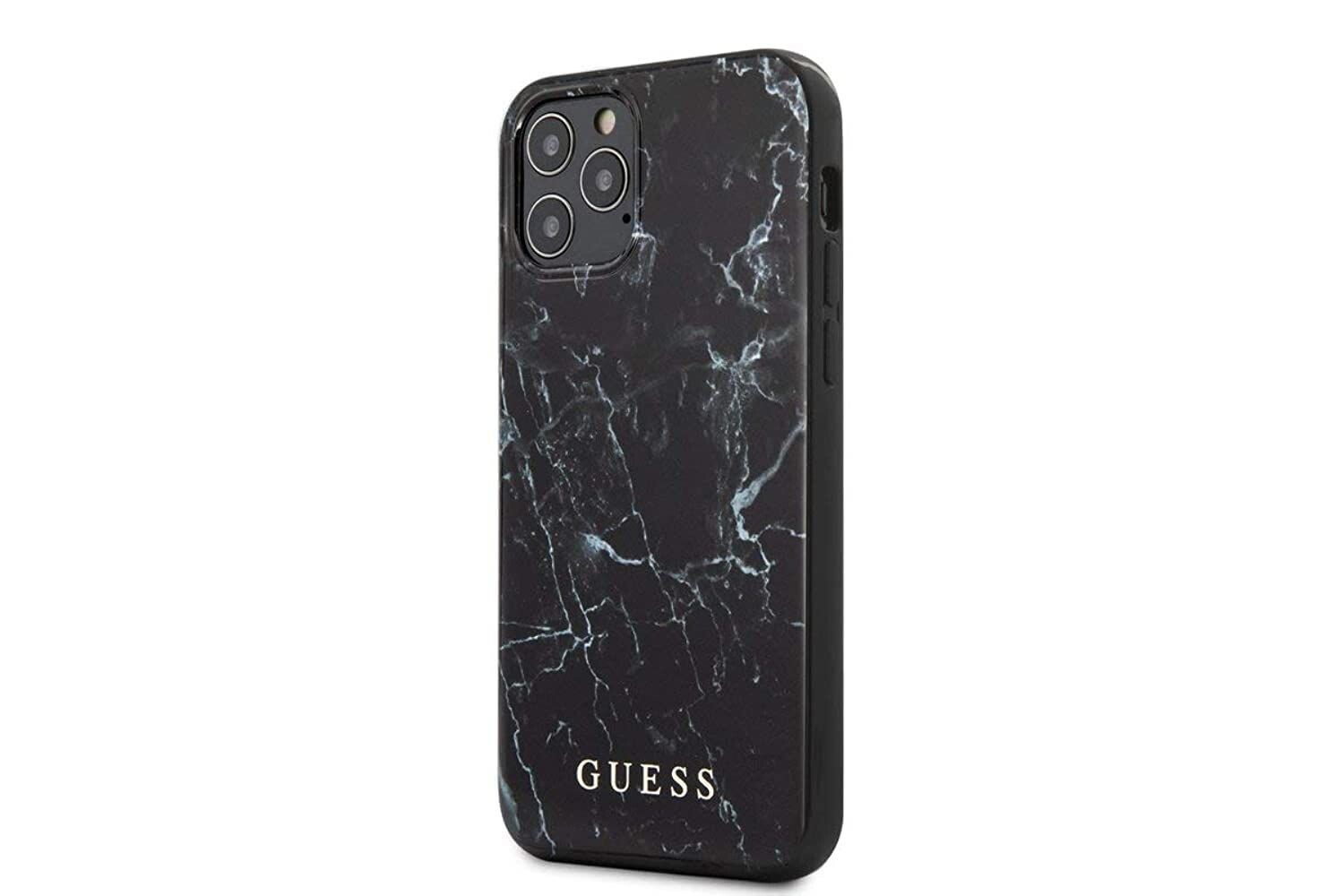 COQUE SILICONE GUESS IPHONE 12/12 PRO  LICENCE OFFICIEL
