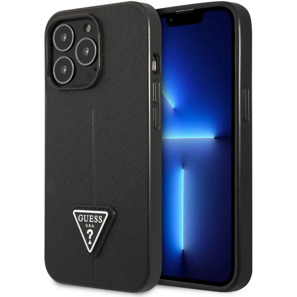 COQUE GUESS NOIR IPHONE 13 LICENCE OFFICIEL