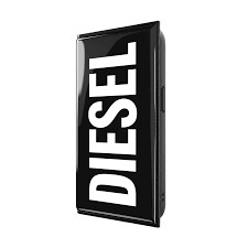 ETUI DIESEL CUIR NOIR IPHONE 13/14 LICENCE OFFICIEL