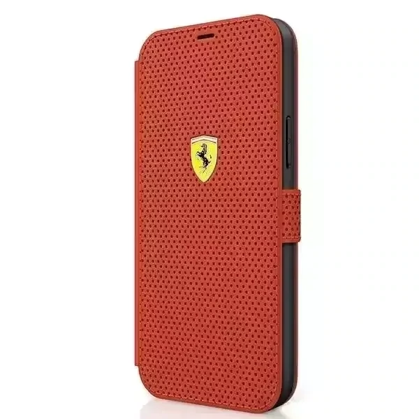 ETUI FERRARI CUIR  IPHONE 12 PRO MAX LICENCE OFFICIEL