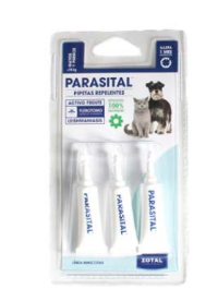 Parasital pipetas gatos-perros ( 3 unid)