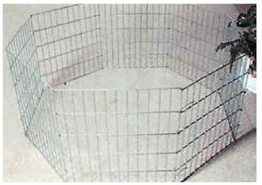 Parque octogonal 61 x 60 con puerta