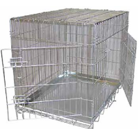 Jaula perro plegable super grand 106 x 69 x 78cm