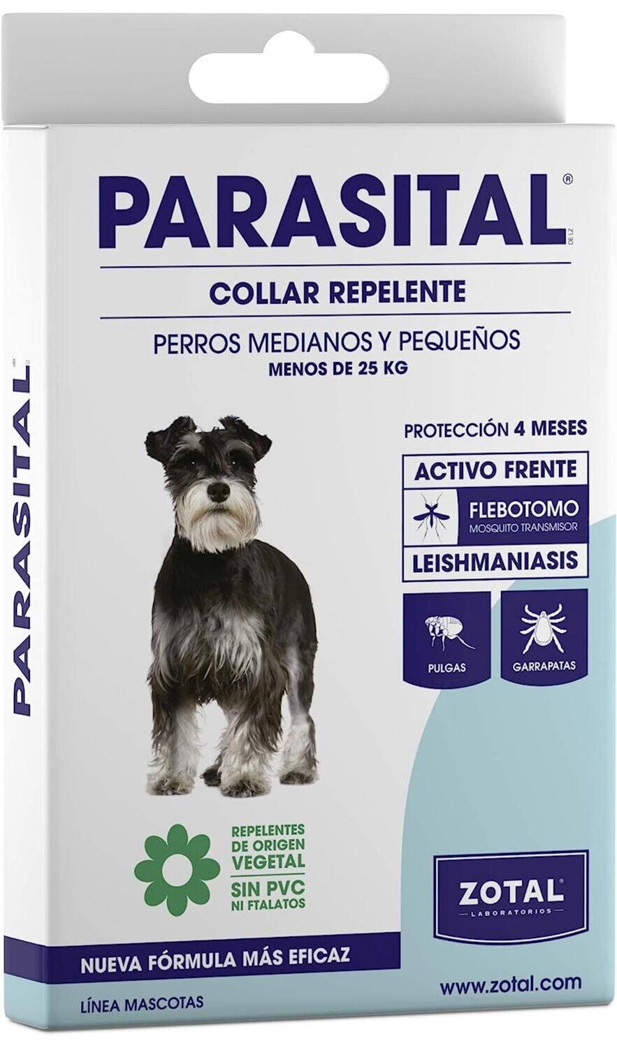 Parasital collar repelente perros peq-ned 58 cm