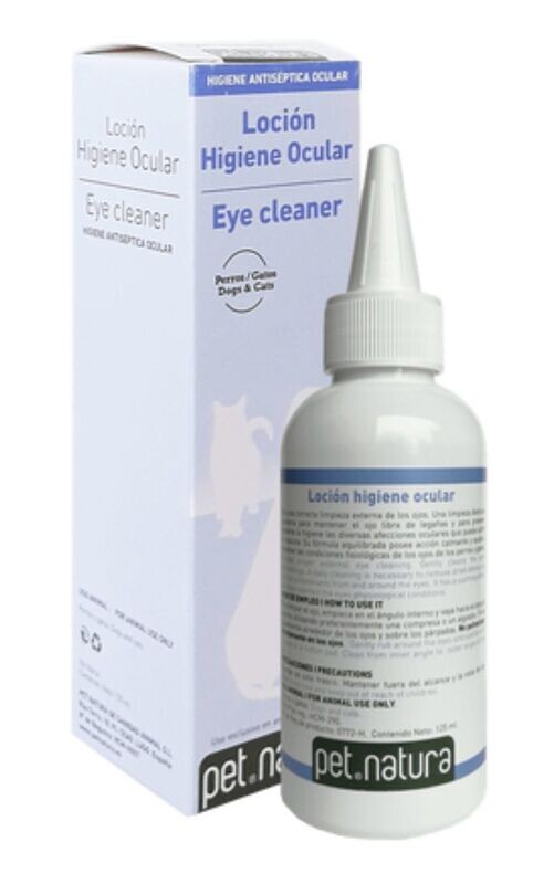 Loción ocular pet natura 125cc