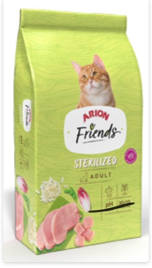 Arion friends sterilized cat 2 kg