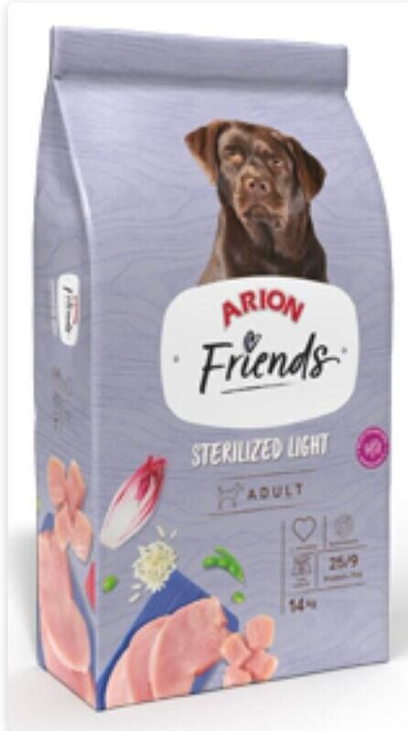 Arion friends sterilized light 3kg