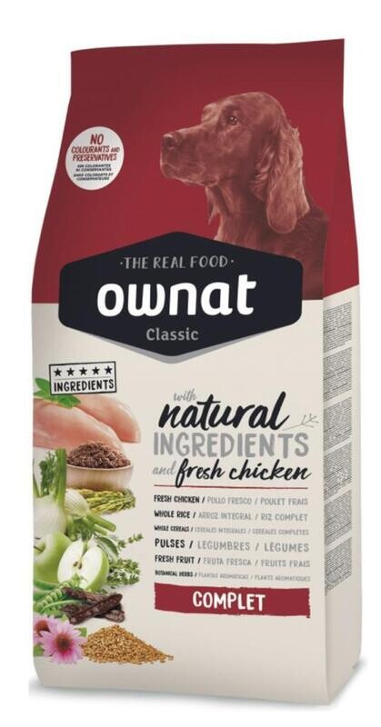 Ownat classic complet dog 20kg