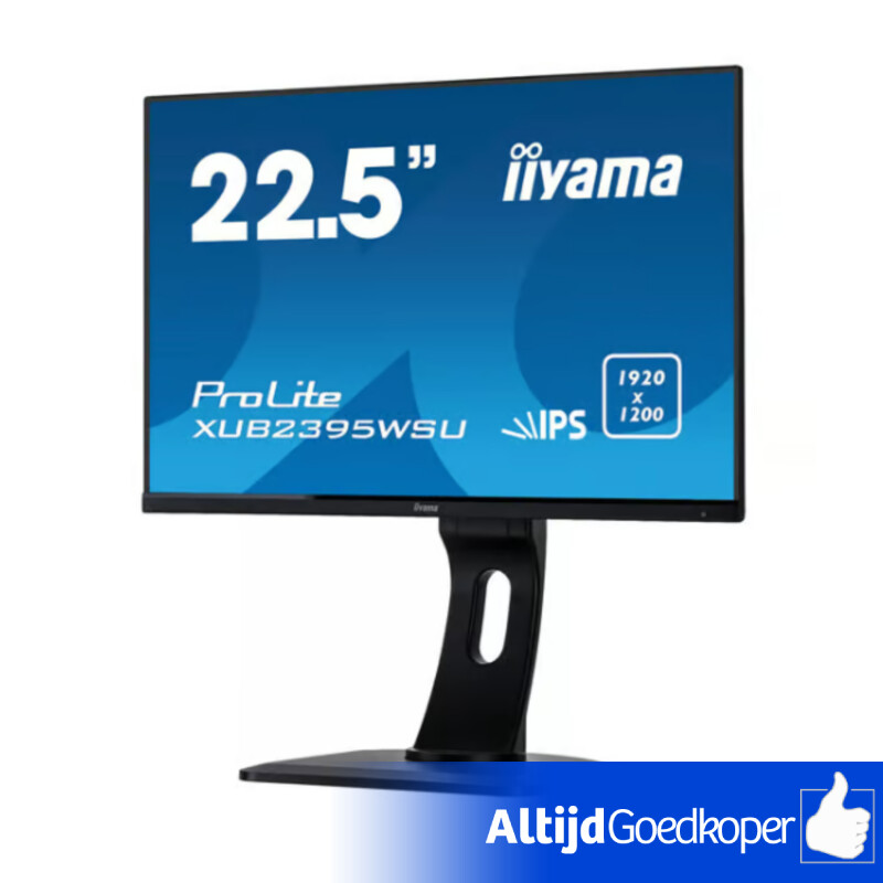 Iiyama Prolite XUB2395WSU Led Monitor 22.5-inch Black | Nieuw