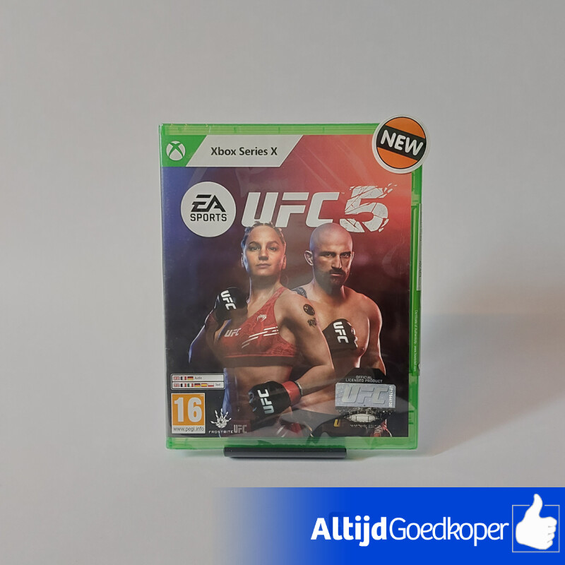 Xbox Series X Game : ufc 5 - Nieuw Xbox Series X Game : ufc 5 - Nieuw