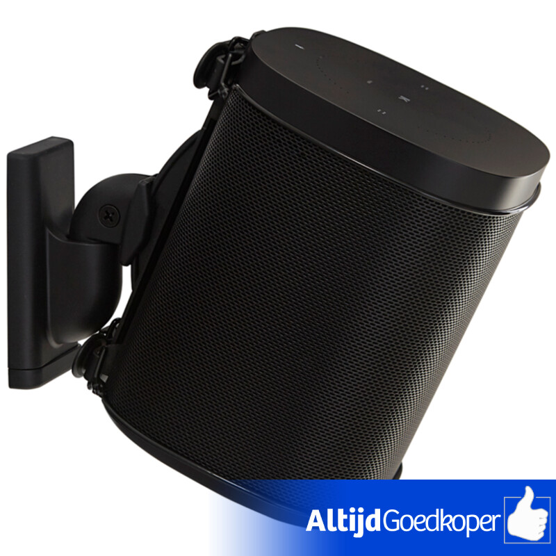 Sanus WSWM21-B2 Universele Draadloze Speaker Muurbeugel Black/Zwart | Nieuw In Seal Sanus WSWM21-B2 Universele Draadloze Speaker Muurbeugel Black/Zwart | Nieuw In Seal