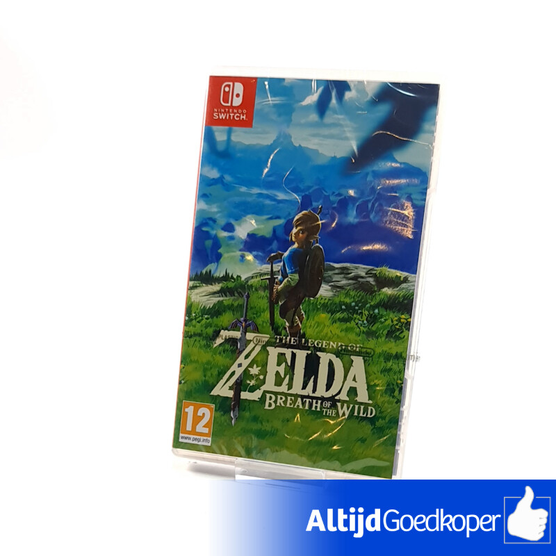 Nintendo Switch Game: Zelda Breath of the Wild | Nieuw In Seal Nintendo Switch Game: Zelda Breath of the Wild | Nieuw In Seal
