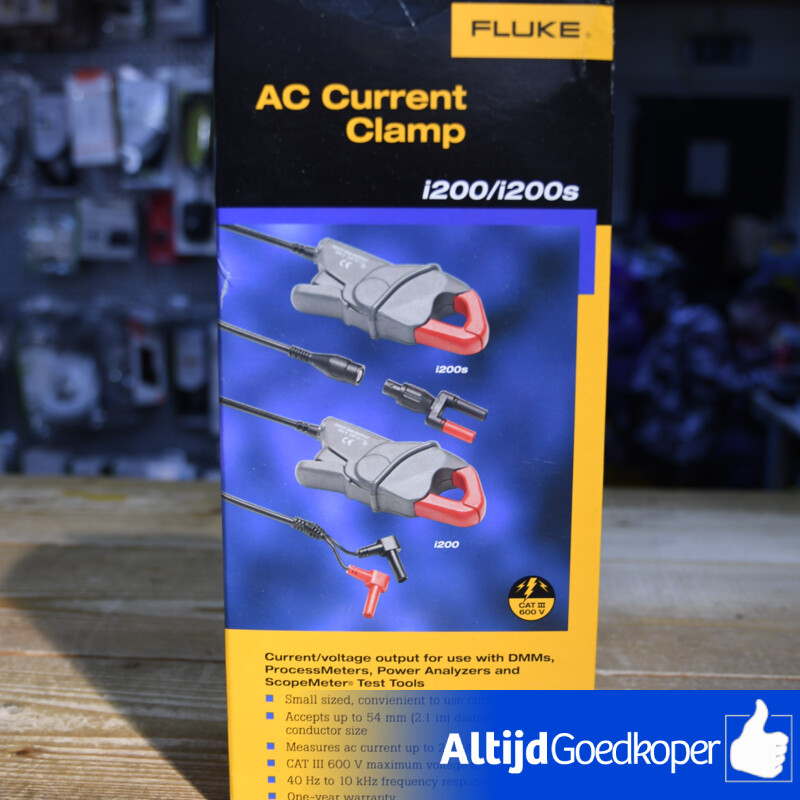 Fluke i200 AC Current Clamp | Nieuw in Seal Fluke i200 AC Current Clamp | Nieuw in Seal