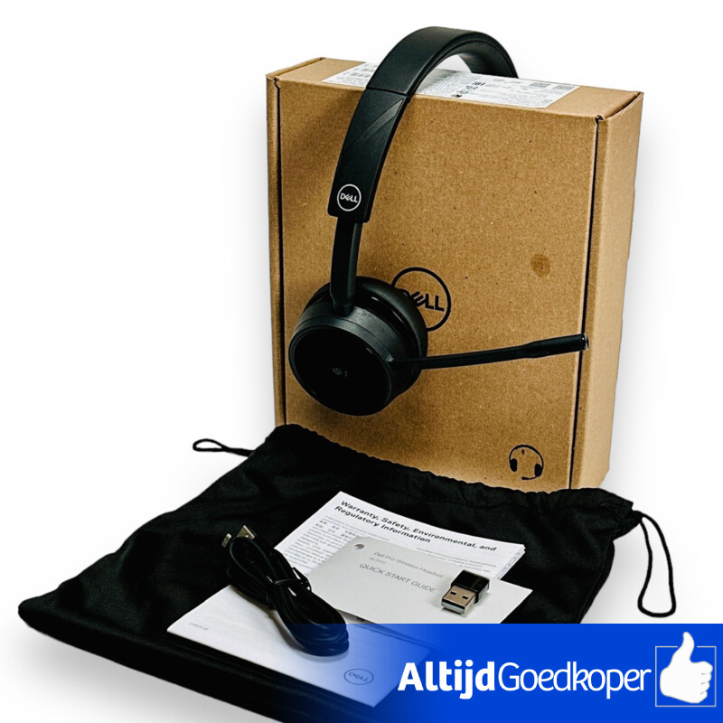 Dell Pro Wireless Headset WL5022 (OEM) | NIEUW/ONGEBRUIKT IN DOOS! Dell Pro Wireless Headset WL5022 (OEM) | NIEUW/ONGEBRUIKT IN DOOS!