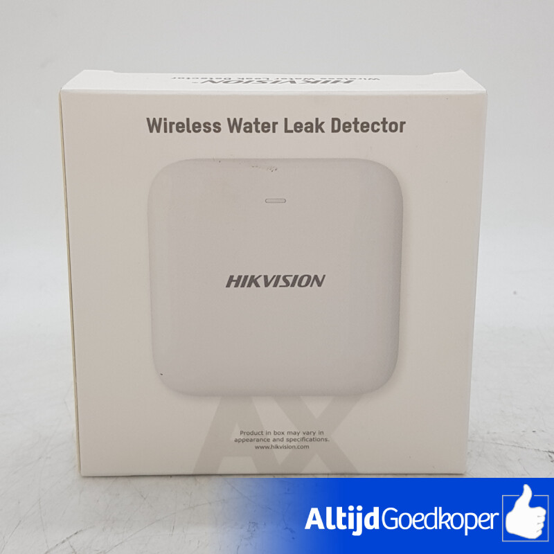 Hikvision DS-PDWL-E-WE draadloze wateroverloop detector voor AXPro - NIEUW