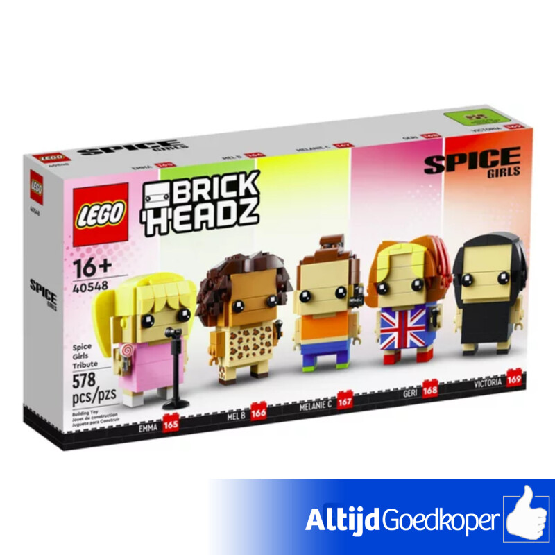 Lego BrickHeadz Spice Girls 40548 - Nieuw Lego BrickHeadz Spice Girls 40548 - Nieuw