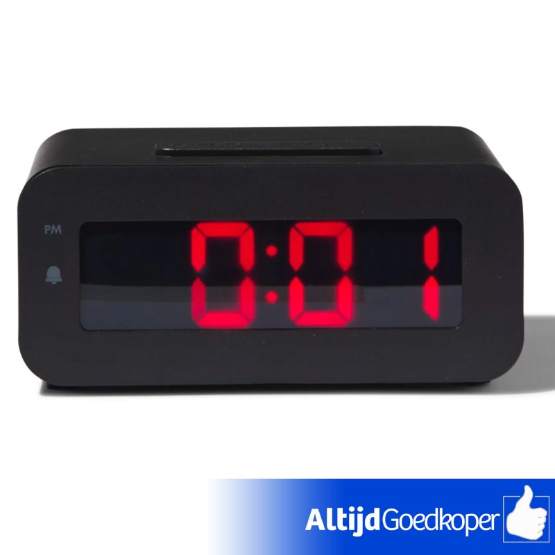 wekker digitaal LED met snoer | Nieuw - Elders 19.99 wekker digitaal LED met snoer | Nieuw - Elders 19.99
