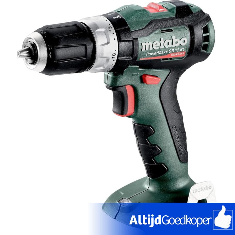 Metabo PowerMaxx SB 12 BL Accuklopboormachine ex. accu | Nieuw Metabo PowerMaxx SB 12 BL Accuklopboormachine ex. accu | Nieuw