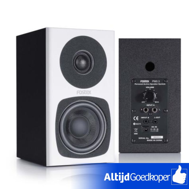 Fostex PMO.3 Speakerset | Nieuw in doos met garantie Fostex PMO.3 Speakerset | Nieuw in doos met garantie