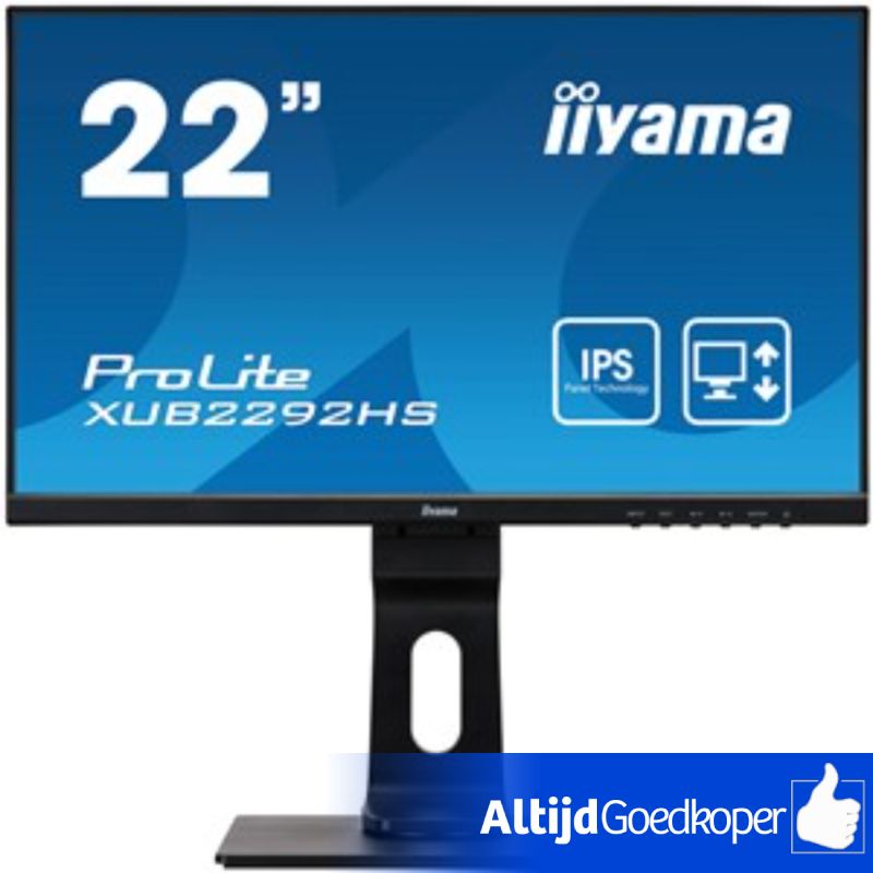 Iiyama ProLite XUB2292HS Monitor (Nieuw) Iiyama ProLite XUB2292HS Monitor (Nieuw)