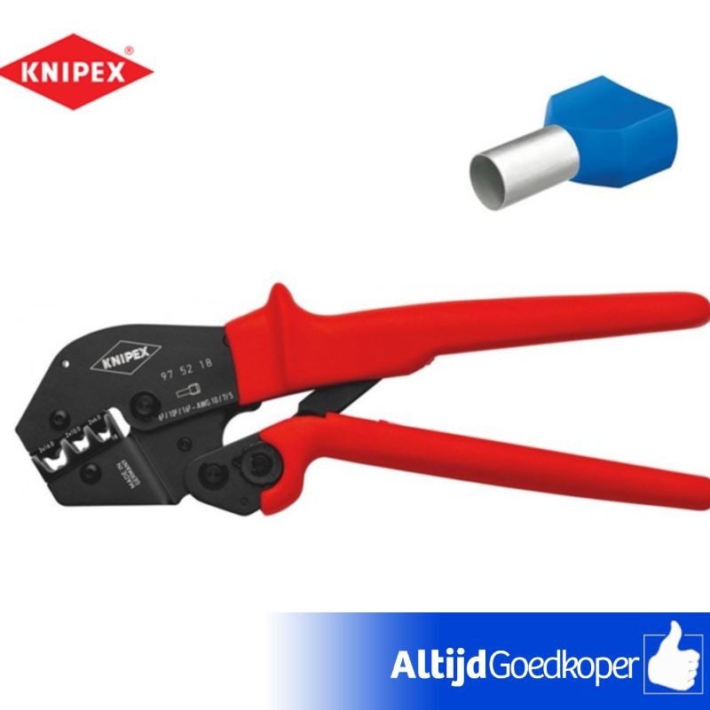 Knipex 97 52 18 Krimptang | Nieuw in doos met garantie Knipex 97 52 18 Krimptang | Nieuw in doos met garantie