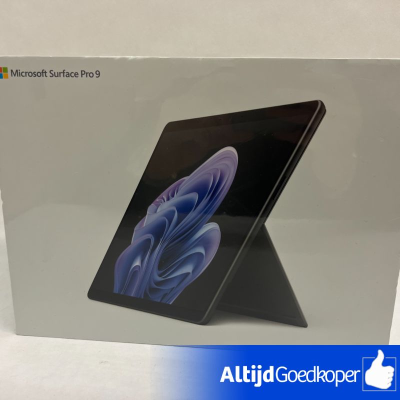 Microsoft Surface Pro 9 13/i5-1235U/8/256/Xe/W11 Graphite (Nieuw) Microsoft Surface Pro 9 13/i5-1235U/8/256/Xe/W11 Graphite (Nieuw)