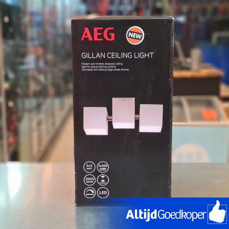AEG Gillan Ceiling Light Plafond Lamp | 3000K | Nieuw in doos AEG Gillan Ceiling Light Plafond Lamp | 3000K | Nieuw in doos
