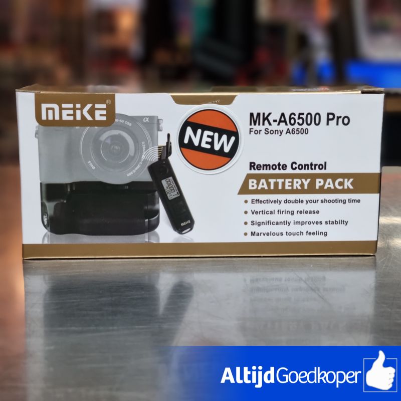 Meike MK-A6500 Pro Battery Grip | Nieuw in doos Meike MK-A6500 Pro Battery Grip | Nieuw in doos