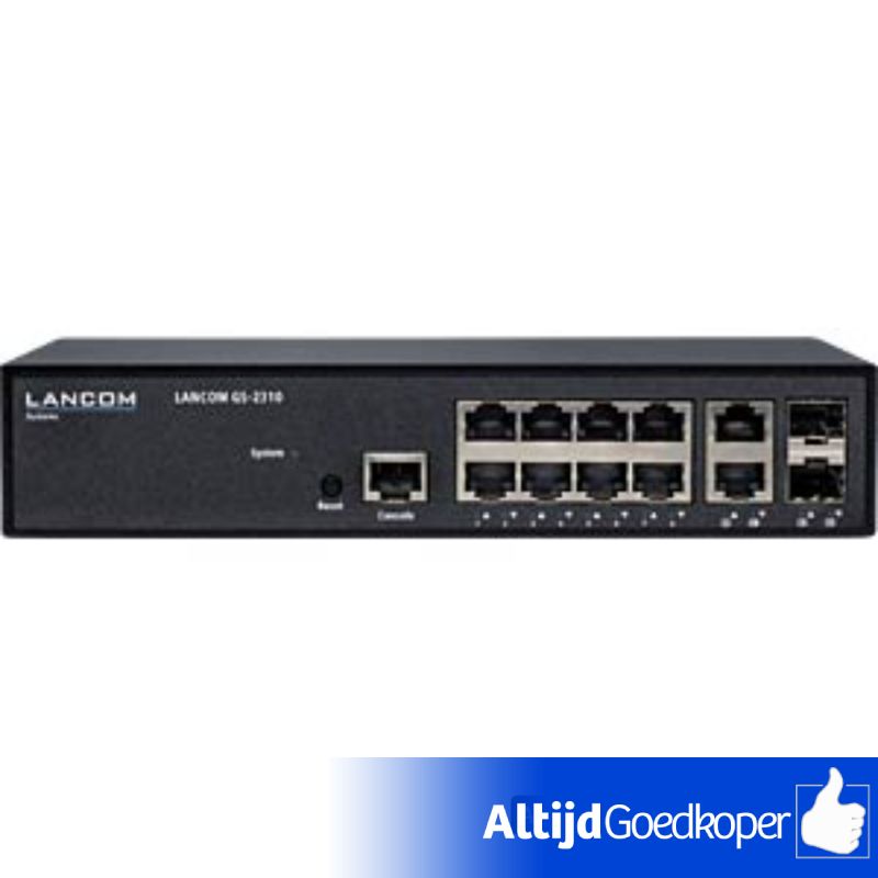 Lancom GS-2310 Netwerk Switch - Nieuw Lancom GS-2310 Netwerk Switch - Nieuw