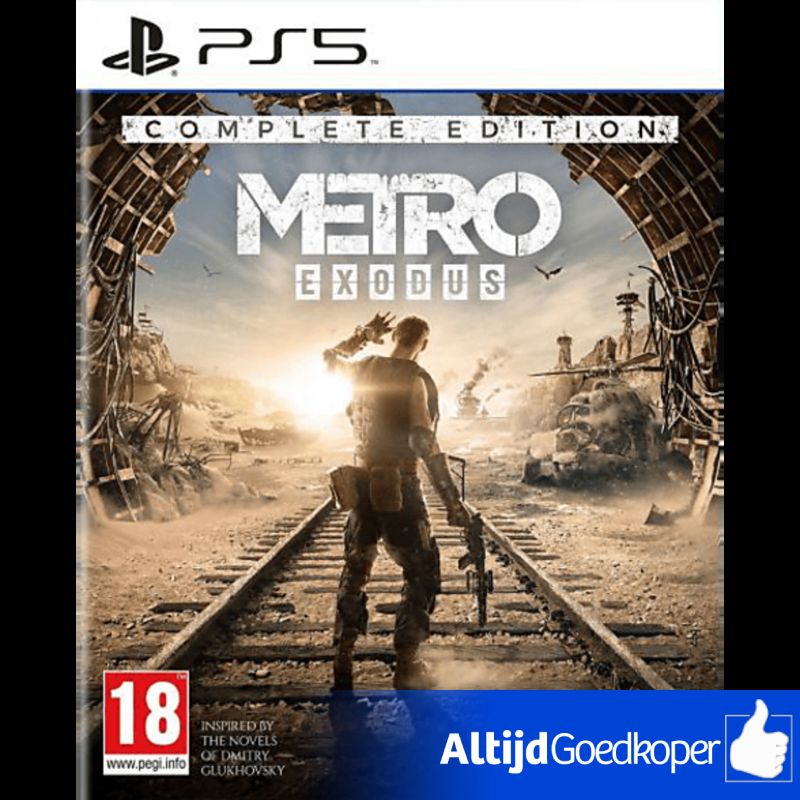 Playstation 5 Game: Metro Exodus: Complete Edition | Nieuw In Seal Playstation 5 Game: Metro Exodus: Complete Edition | Nieuw In Seal