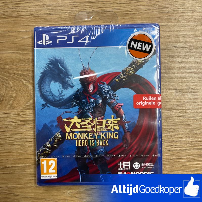 Monkey King Hero Is Back PS4 Game Nieuw