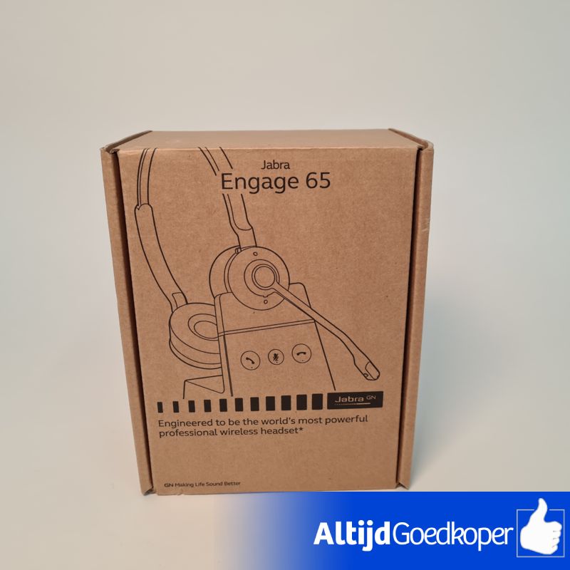 Jabra Engage 65 Stereo Headset | Nieuw Jabra Engage 65 Stereo Headset | Nieuw